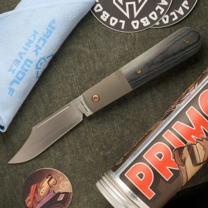 Primo Jack Black Linen Micarta Hand Satin