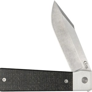 Case - Longhouse Linerlock - Black Micarta