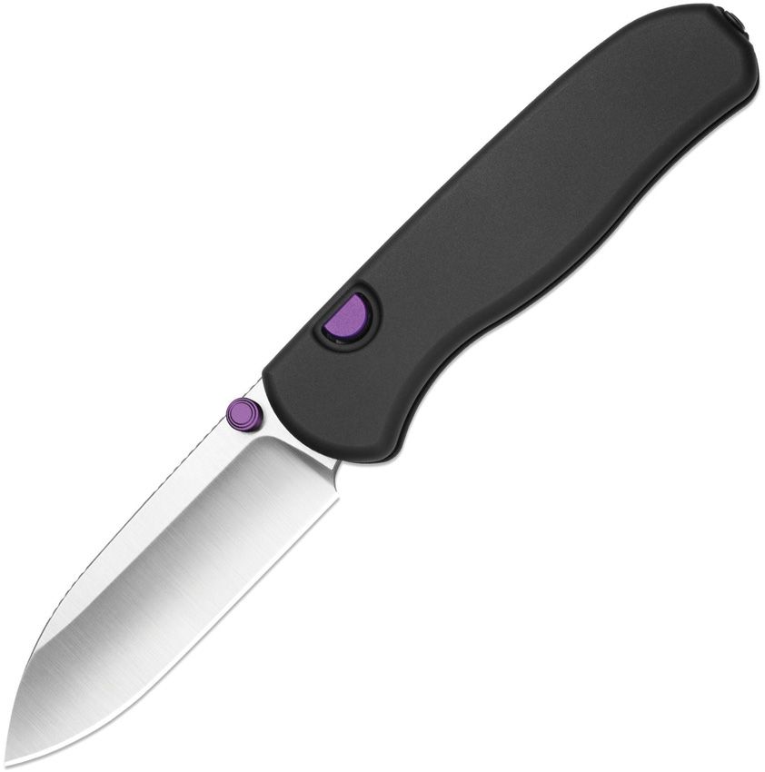 Kizer - Drop Bear Zero Button Linerlock - Black - Satin