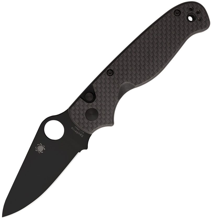 Spyderco - ButtonUp Button Lock CF/BLK