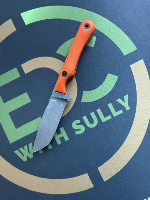 Sojourner Knives - The Trailmate – Orange G10