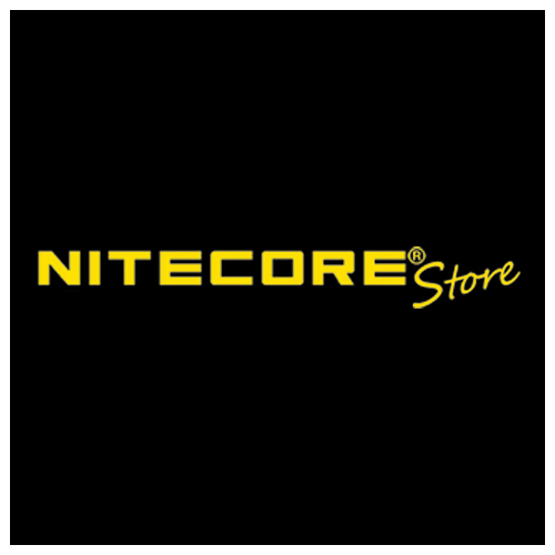 NITECORE Store logo in yellow text on a black background