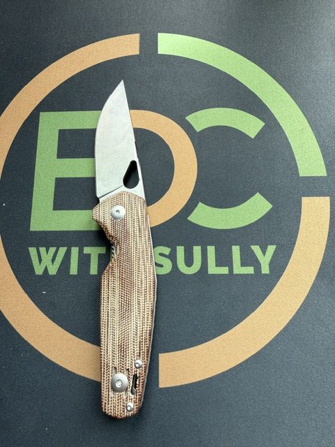 GiantMouse ACE Nimbus V2 – ELMAX / Natural Canvas Micarta