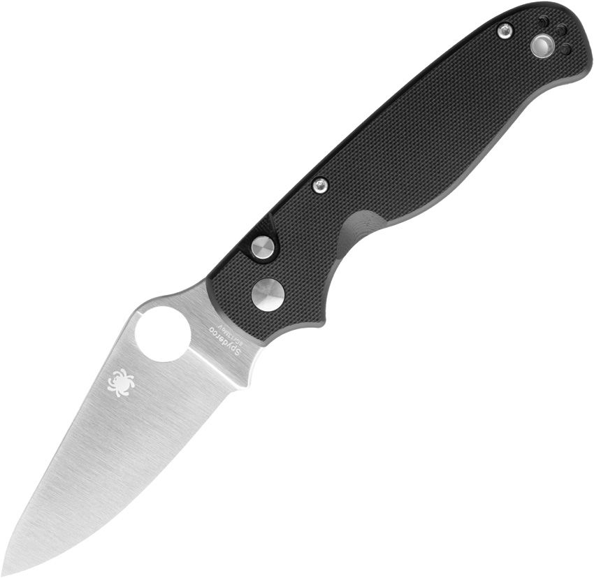 Spyderco - ButtonUp Button Lock BLK G10