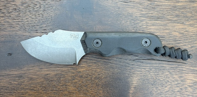 NinePointKnives - BobKit - Black Micarta