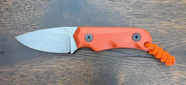 NinePointKnives - FoxKit - Orange Micarta